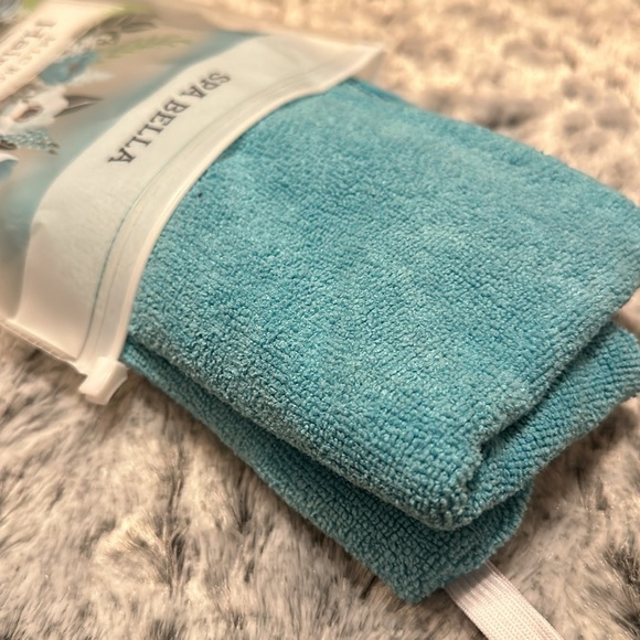 SPA BELLA MICROFIBER HAIR TURBAN NWT! COLOR BLUE… - Picture 3 of 4